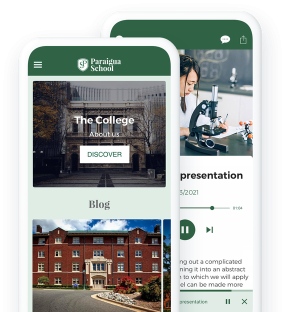 Ottenete tutte le informazioni necessarie sulla vostra scuola e facilitate la comunicazione con un'app.
