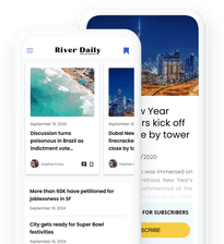 Diffusez votre journal dans une app.